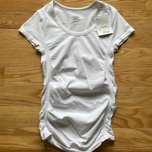 NWT Athleta Pure Tee in white
